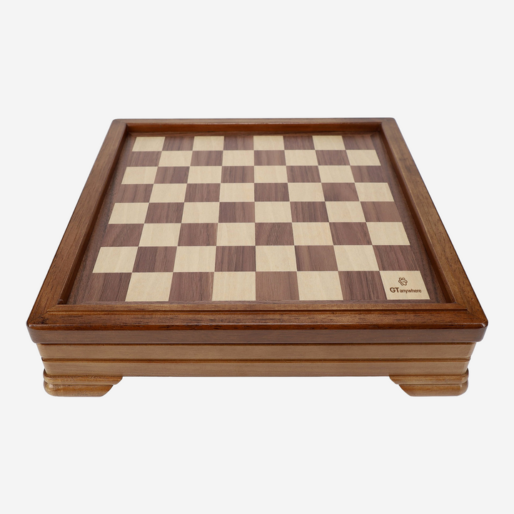 Walnut 7-Games-in-1 Combination Game Set - GT Anywhere